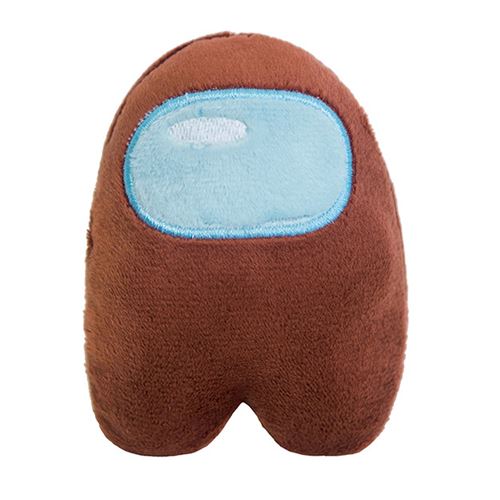 Peluche Among Us Astronaute Merch Crewmate 10cm Marron W54