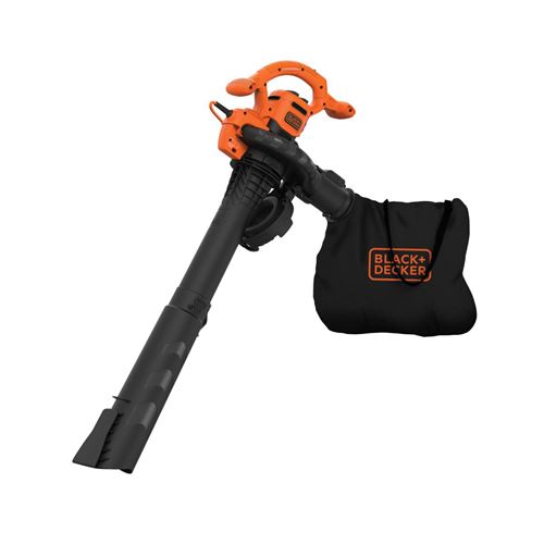 Aspirateur Souffleur Broyeur Black Decker 2600W Sac 40L BEBLV260