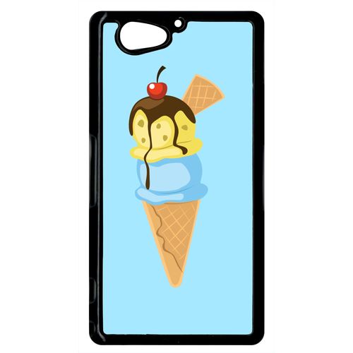 Coque Sony Xperia Z2 Compact Glace Cornet Bleu