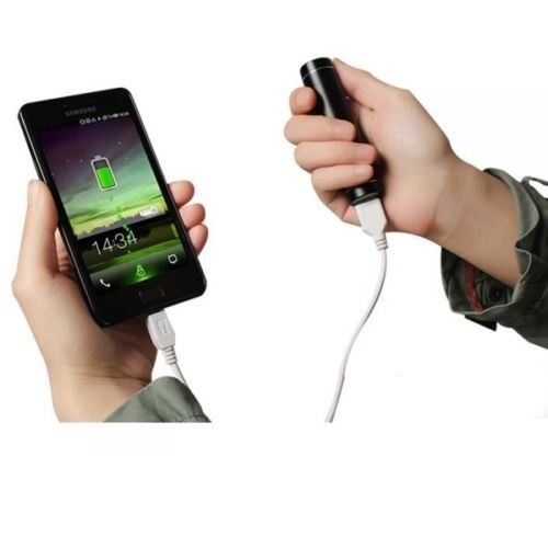 Batterie Chargeur Externe pour SAMSUNG Galaxy S8 Universel Power Bank  2600mAh avec Cable USB/Mirco U - Couleur:NOIR