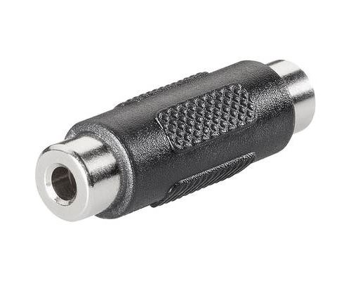 Klinke Audio Adaptateur [1x Klinkenbuchse 3.5 Mm - 1x Klinkenbuchse 3.5 Mm] Noir Bkl Electronic