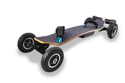 Planche à roulettes électrique de 45 pouces Longboard avec le double conseil de montagne du moteur 3300W de ceinture Noir