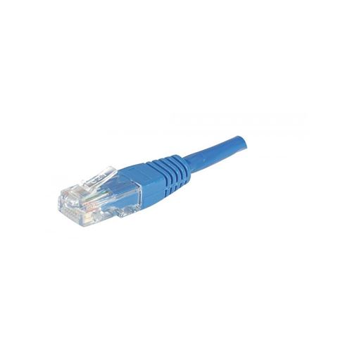 Cordon Patch RJ45 UTP CAT5e Bleu - 15 M