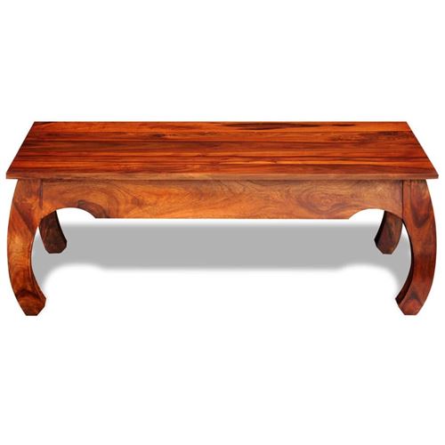vidaXL Table basse 40 cm Bois massif de Sesham