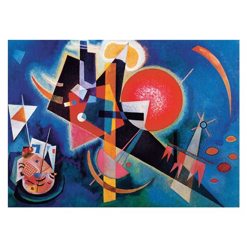 Eurographics Puzzle 1000 Pc - In Blue / Wassily Kandinsky