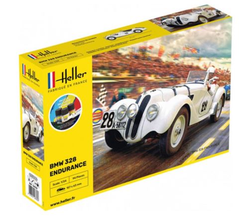 Maquette Heller STARTER KIT (Kit de d&eacute;marrage) 328 Endurance- 1/24 -