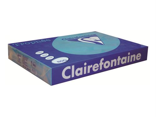 Clairefontaine Trophée - Bleu intense - A3 (297 x 420 mm) - 80 g/m² - 500 feuille(s) papier teinté