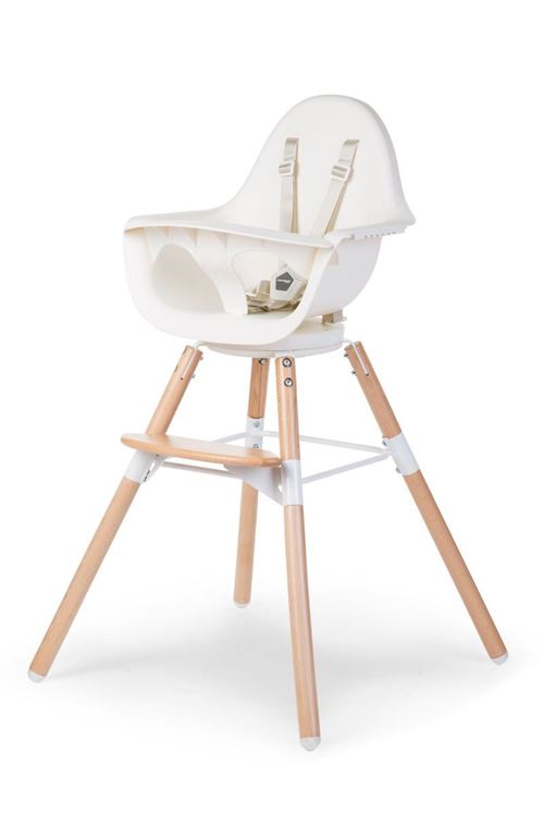 Chaise evolu one.80° naturel / blanc - child wood