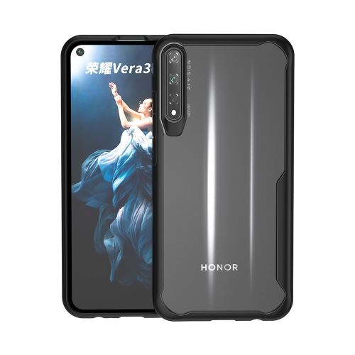 Coque en TPU combinaison d'absorption des chocs noir pour votre Huawei Honor Vera 30 Pro
