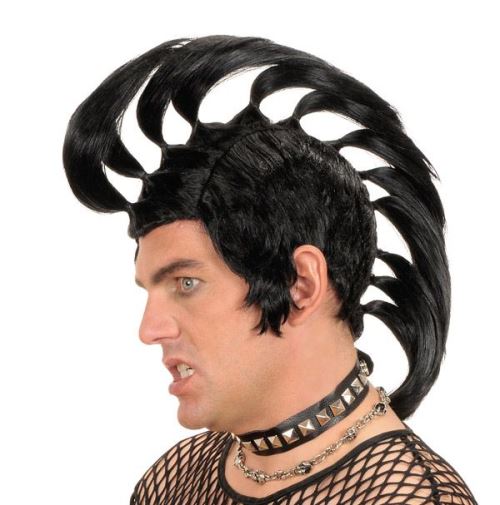 Perruque Mohawk/punk