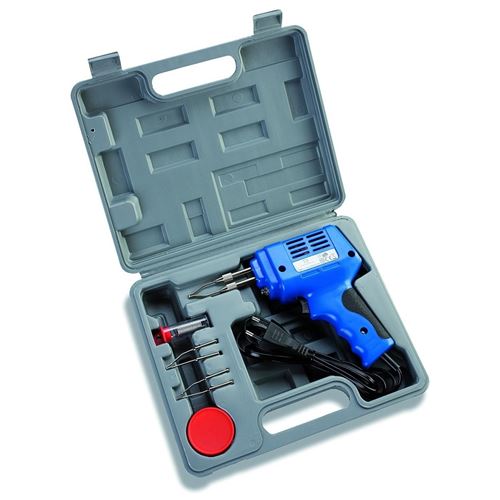 Fer &agrave; souder - 100W - 200V - avec 3 points, fil et p&acirc;te &agrave; souder