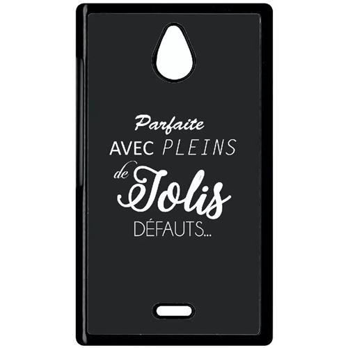 Coque Nokia X1 01 Parfaite Avec Pleins De Jolis Defauts Fond Noir