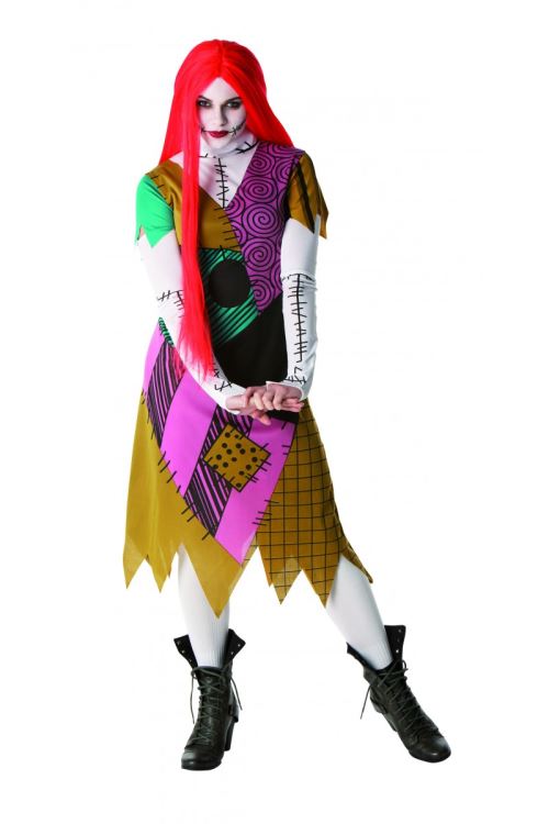 Costume adulte sally l'incroyable noel de mr jack m