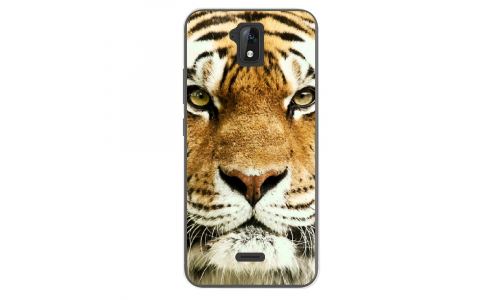 Coque souple pour Altice S51 avec impression Motifs tête de tigre
