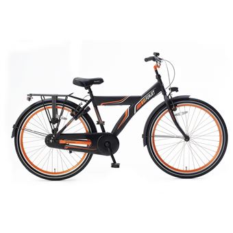 Popal Funjet X Velo Garcon 26 Pouces Garcon Frein A Retropedalage Noir Orange Velos Achat Prix Fnac