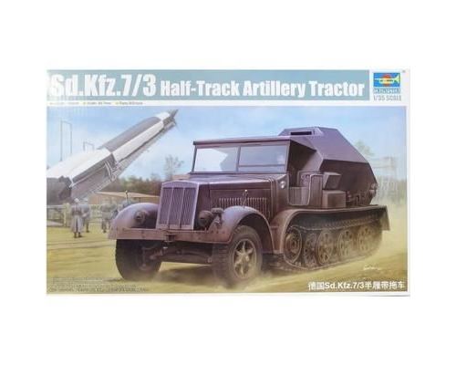 Maquette Véhicule Sd.kfz.7/3 Half-track Artillery Tractor - TRUMPETER