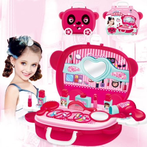 Jeux de rôles cosmétiques et maquillage de Jouet Kit pour les petites filles Salon de beauté pour enfants