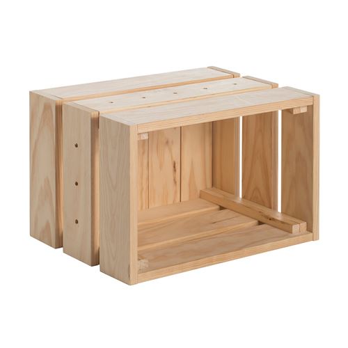 europe & nature Caisson de rangement emboitable - 25 Beige clair