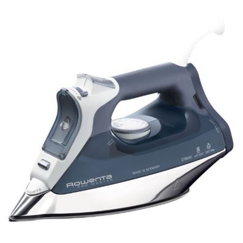 Rowenta, DW8112D1 Fer à Repasser Vapeur, Fonction pressing 200 g/min, Défroissage Vertical, Anti-Goutte, 2700 W, Pro Master