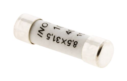 3 fusibles céramique sans voyant 8,5x 31,5 - 10A - Zenitech