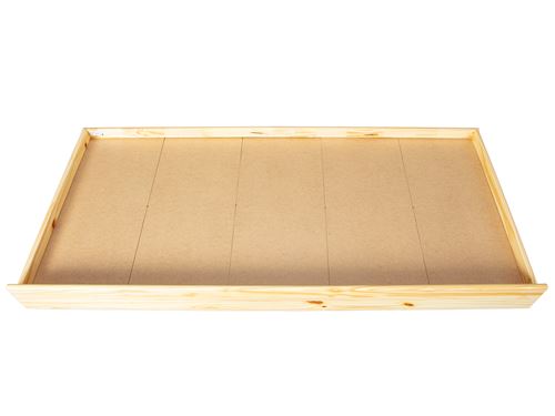 Tiroir de lit Lati à roulettes - 200 x 90 cm - Beige