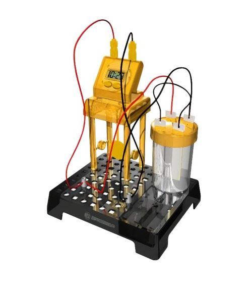 Bresser ensemble de physique junior plastique / acier jaune 21 pièces