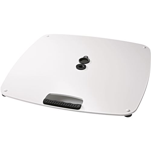 Konig & Meyer 26705 plaque de base pour tube M20, blanc