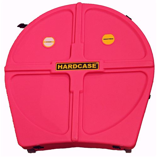 Hardcase HNP9CYM22-P étui pour cymbales 22 pouces rose