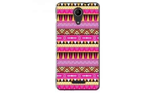Coque souple pour Wiko Tommy 2 avec impression Motifs aztèque