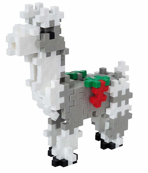 Jeu de construction Plus Plus Mini Basic Llama 100 pièces Blanc et Gris