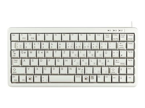 CHERRY ML4100 - Toetsenbord - PS/2, USB - Spaans - lichtgrijs