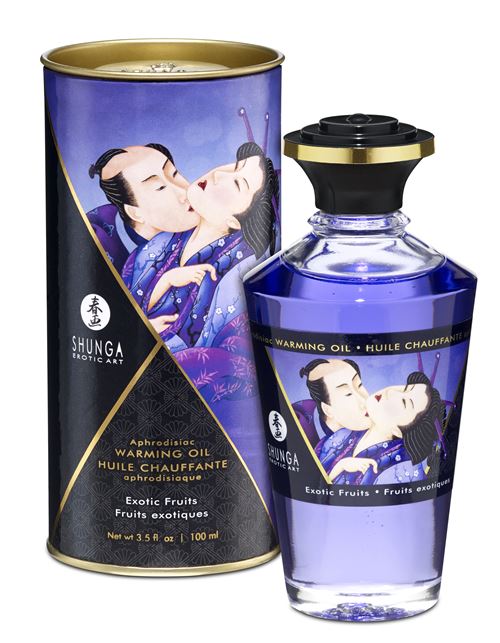 SHUNGA Huile Chauffante Aphrodisiaque - Fruits Exotiques