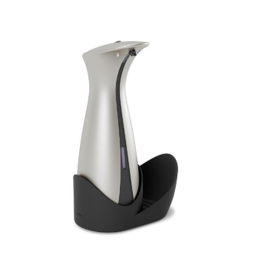 UMBRA Distributeur à savon liquide avec porte-éponge 250ml OTTO Gris clair