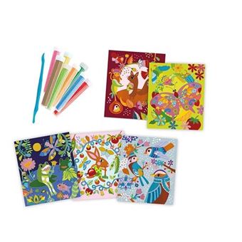 Kit créatif Au Sycomore Les Ateliers du Calme Tableaux Sable Jardin Merveilleux