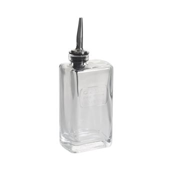 Bouteille à Huile Luigi Bormioli Optima 0.5 L - Verre Transparent Avec Bouchon Verseur - 31.5 Cm De Haut