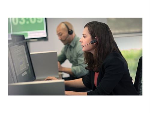 PLANTRONICS Poly Savi W745-M - 700 Series - micro-casque - convertible - DECT - sans fil 