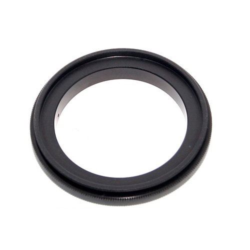 Caruba Reverse Ring Canon EOS-62mm adaptateur d'objectifs d'appareil photo - adaptateurs d'objectifs d'appareil photo (Noir, 6,2 cm)