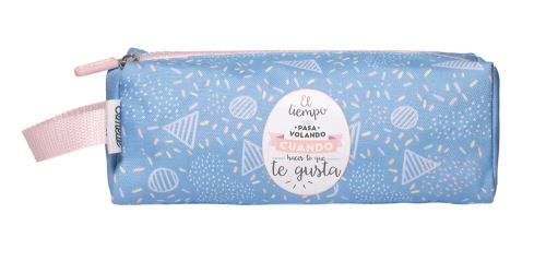 Etui Ecolaire Amelie Classique Bleu