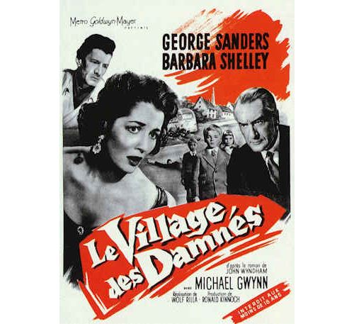 Le Village Des Damnés AFFICHE CINEMA ORIGINALE