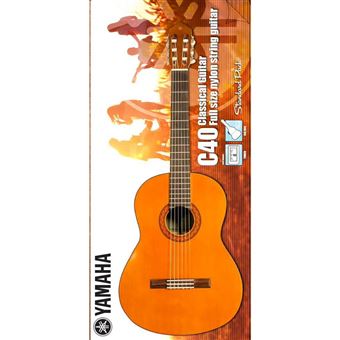 Yamaha C40 P STANDARD - Pack guitare classique + housse + accordeur, Guitare  classique, Top Prix