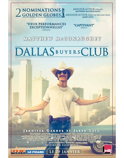 Dallas Buyer Club AFFICHE CINEMA ORIGINALE