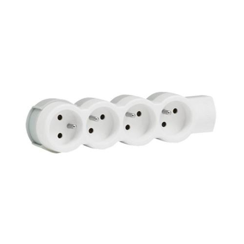 Legrand bloc multiprise 4 prises standard mobile a cabler
