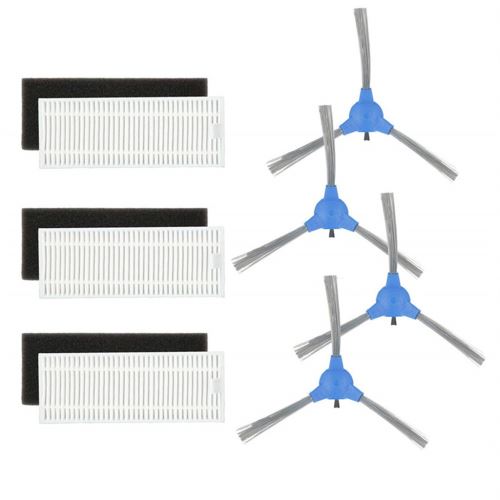 Filtres brosse brosses latérales Accessoires pour Eufy RoboVac Kit de remplacement 11S