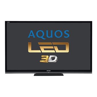 Sharp LC-70LE747E - Classe de diagonale 70" Aquos LE747 3D TV LCD rétro-éclairée par LED 1920 x 1080 - éclairage périphérique - noir
