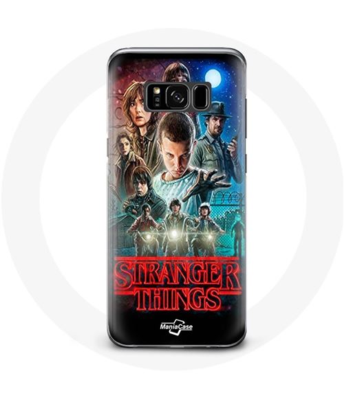 Coque pour Samsung Galaxy S8 plus Stranger Things teaser saison 2 Maniacase