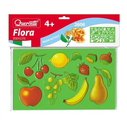 Pochoirs fleurs fruits legumes