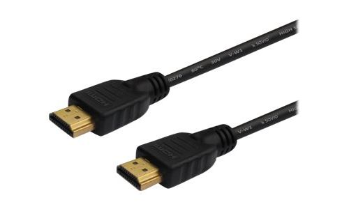 SAVIO CL-34 - Câble HDMI avec Ethernet - HDMI mâle pour HDMI mâle - 10 m - blindé - noir