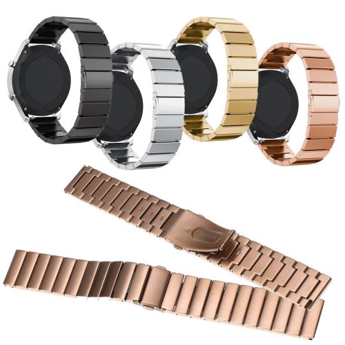 TEMPSA Bracelet de Montre En Acier Inox Pr Samsung Gear S3 S2 Classic / Frontier Rose Or