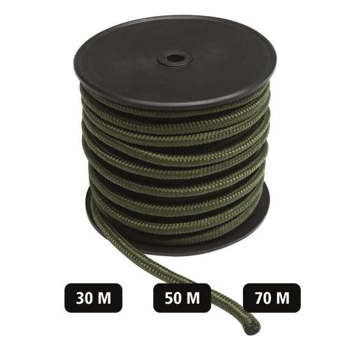 Corde Commando 5 mm / 70 M - Vert - 9 mm / 30 m