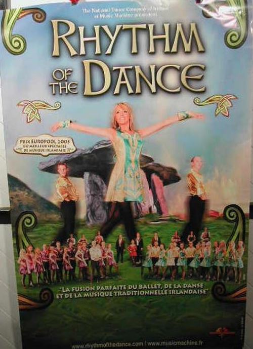 RHYTM OF THE DANCE - 80x120 cm - AFFICHE / POSTER